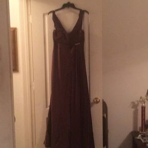 Chocolate dress L